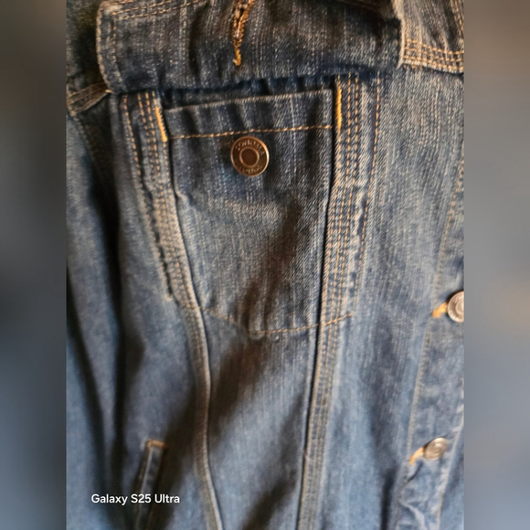 Sonoma Denim Jacket with Heart Pin - Picture 6 of 11